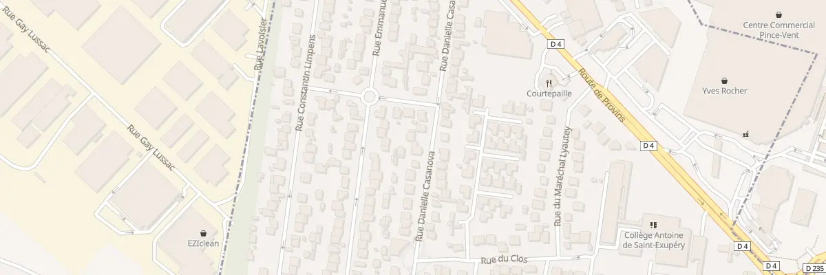 Plan du 40 Rue Danielle Casanova à Ormesson-sur-Marne