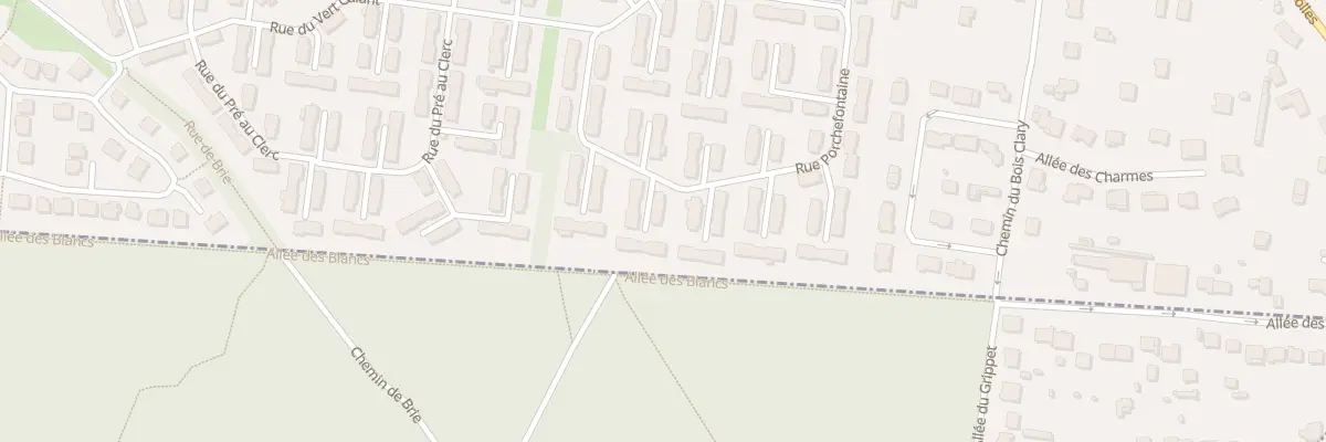 Plan du 87 Rue Porche-fontaine à Sucy-en-Brie