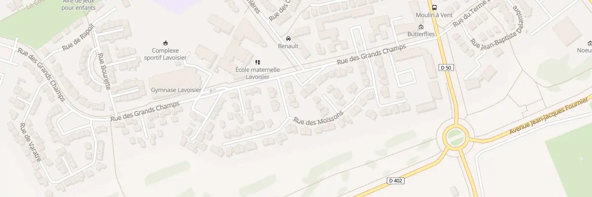 Plan du 5 Rue des Moissons à Lieusaint