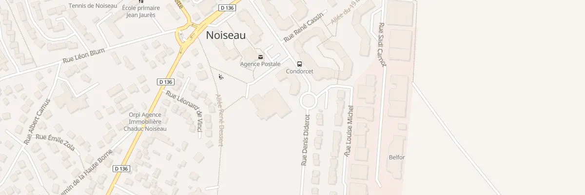 Plan du 4 Rue Condorcet à Noiseau