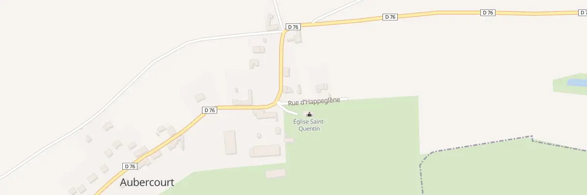 Plan du 3 Rue Principale à Aubercourt
