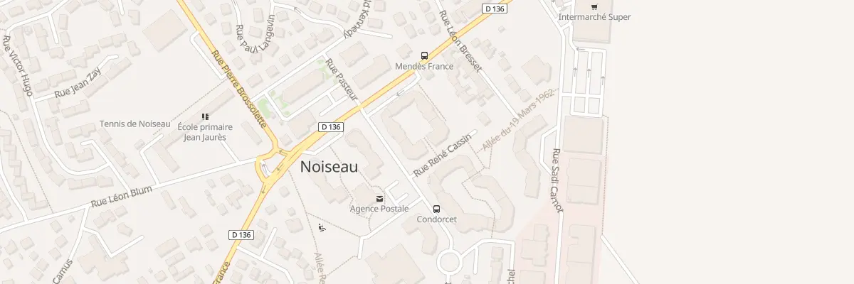 Plan du 3 Rue René Cassin à Noiseau