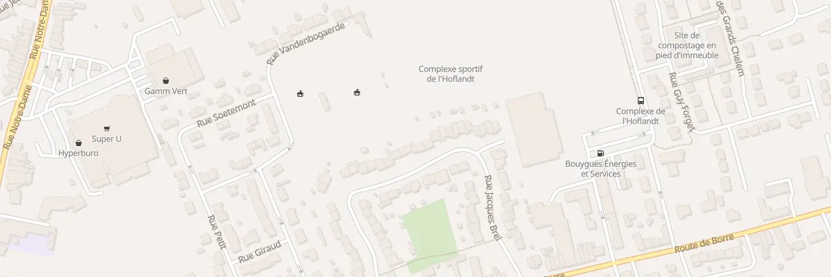 Plan du 45 Rue Jacques Brel à Hazebrouck