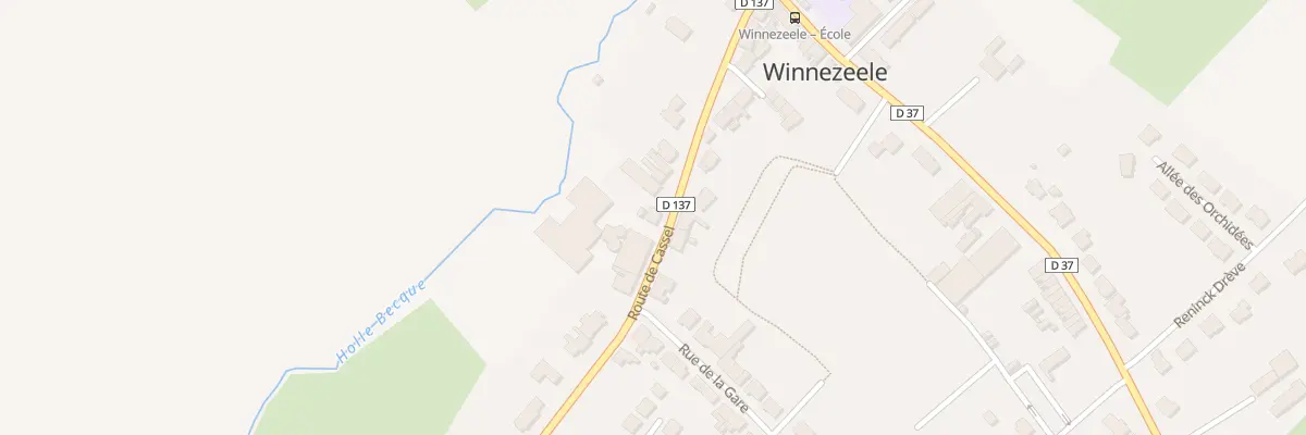 Plan du 178 Rte de Cassel à Winnezeele