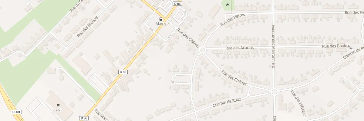 Plan du 4 Sq des Charmilles à Houdain