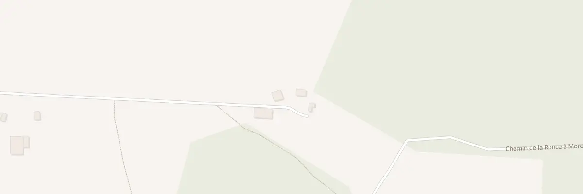 Plan du 1 La Ronce à Parassy