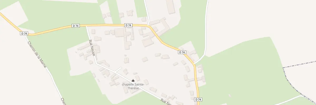 Plan du 18 Rue Grande à Béthonsart