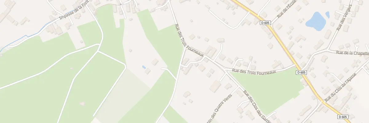Plan du 27 Rue des Trois Fourneaux à Domérat