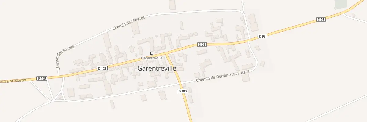 Plan du 5 Rue St Martin à Garentreville