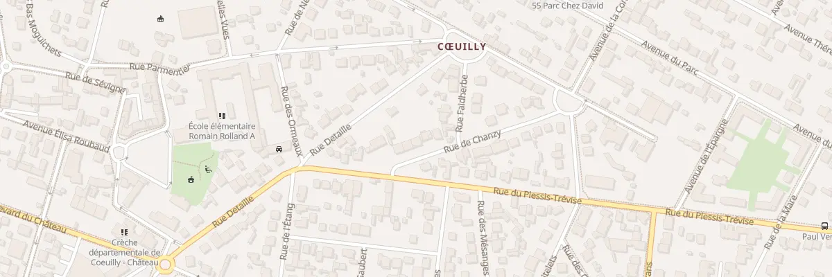 Plan du 18 Rue de Chanzy à Champigny-sur-Marne