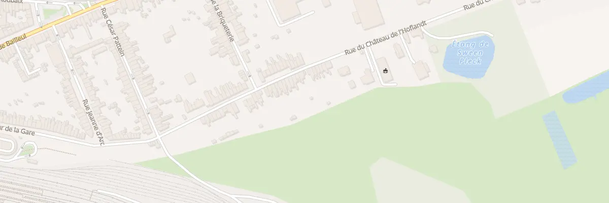 Plan du 22 Rue du Château de l’Hoflandt à Hazebrouck
