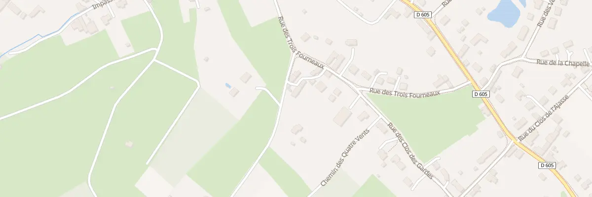 Plan du 23 Rue des Trois Fourneaux à Domérat