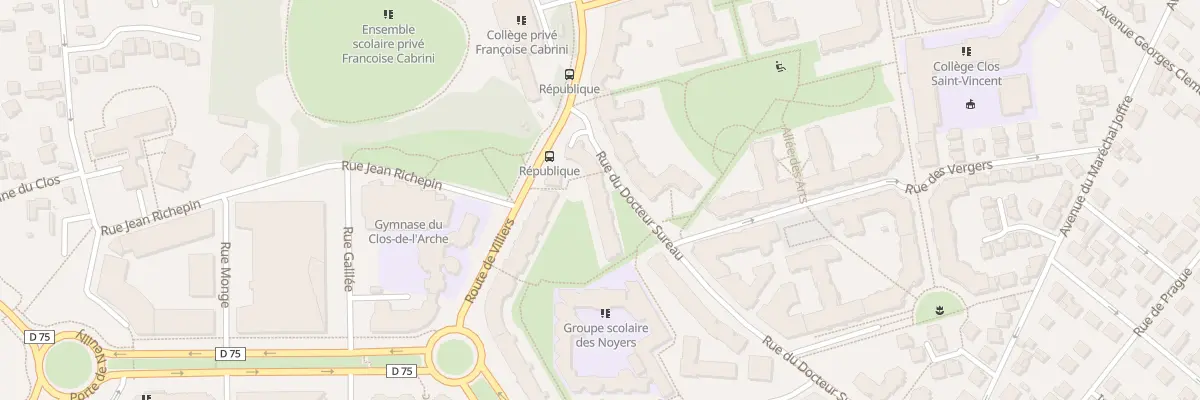 Plan du 38 Rue du Docteur Sureau à Noisy-le-Grand
