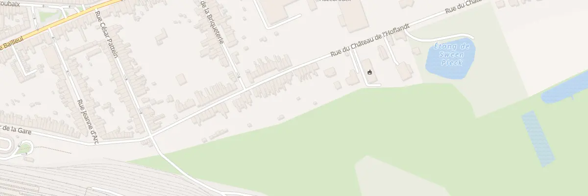 Plan du 24 Rue du Château de l’Hoflandt à Hazebrouck