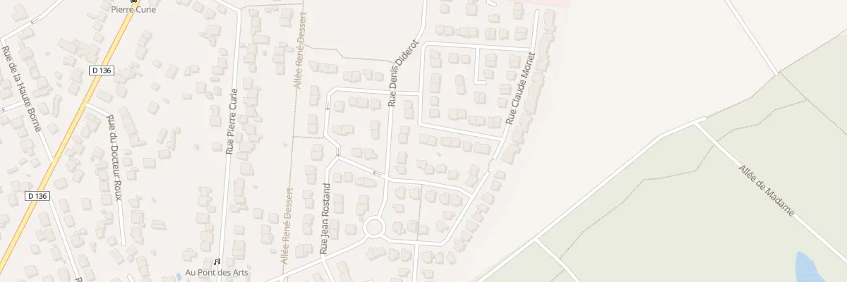 Plan du 6 Rue Claude Monet à Noiseau