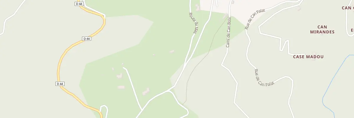 Plan du 225 Le Mas à Serralongue