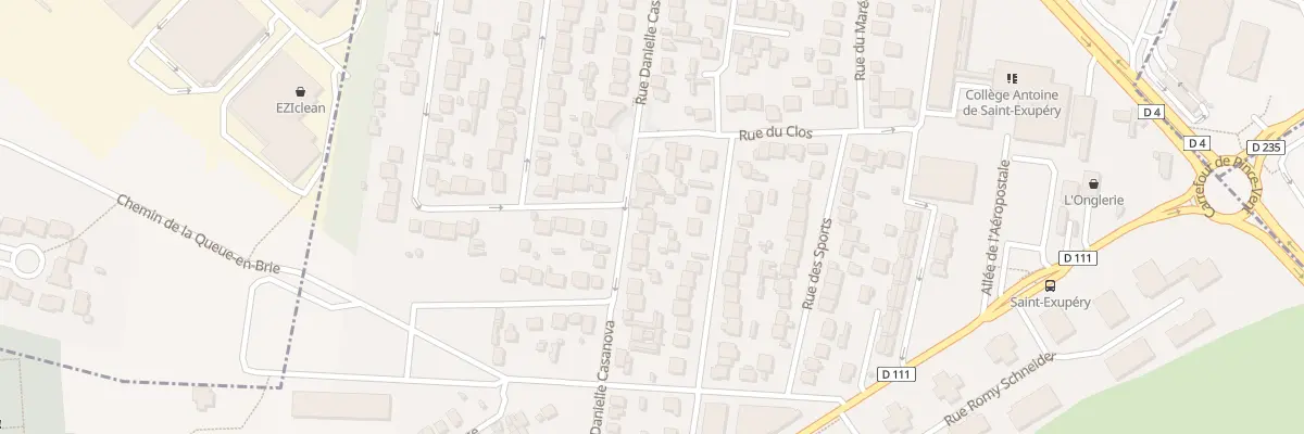 Plan du 65 Rue Danielle Casanova à Ormesson-sur-Marne