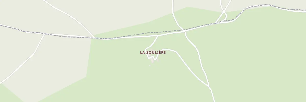 Plan du 270 La Souliere à Fontrieu