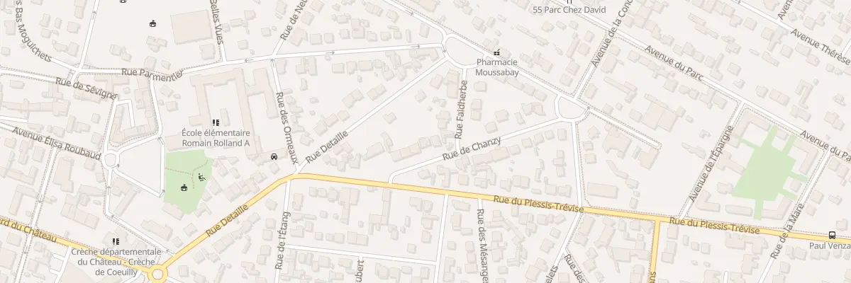 Plan du 16 Rue de Chanzy à Champigny-sur-Marne