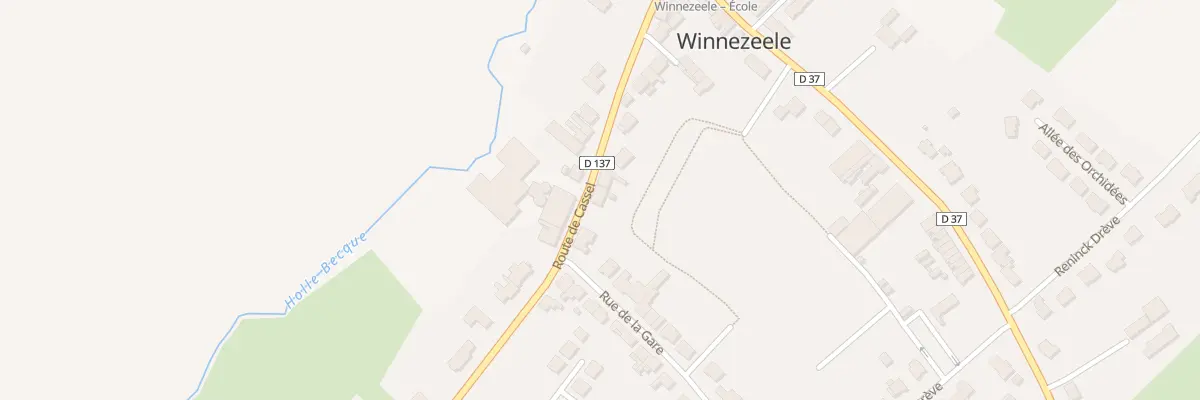 Plan du 181 Rte de Cassel à Winnezeele