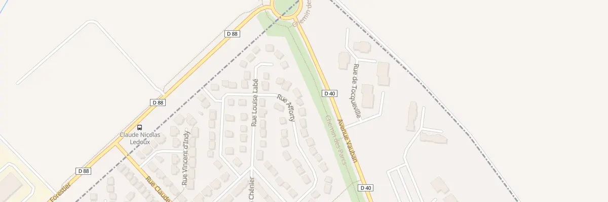 Plan du 26 Rue Afforty à Villepinte