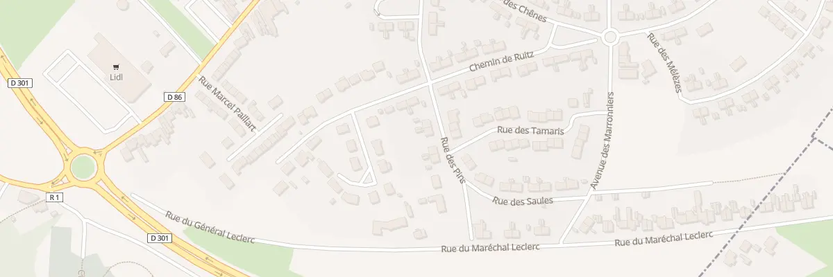 Plan du 4 Rue des Pins à Houdain