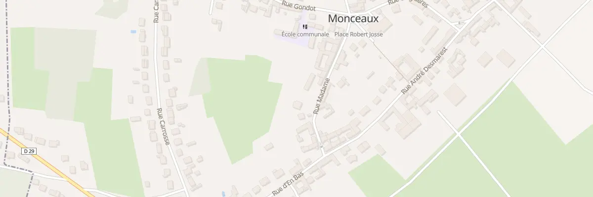 Plan du 108 Rue Madame à Monceaux