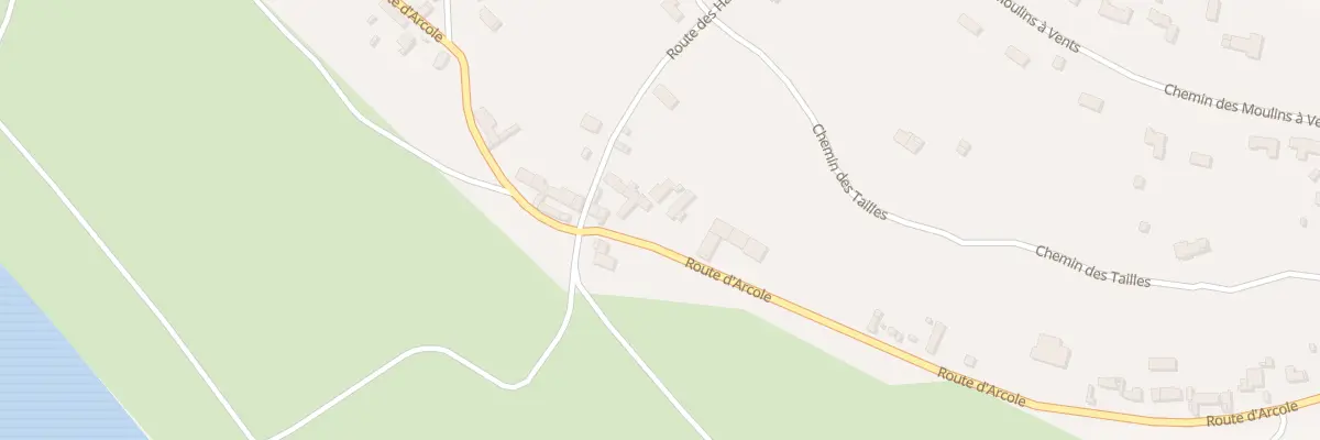 Plan du 2376 Rte d’Arcole à Nevoy