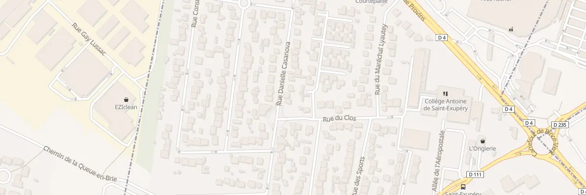 Plan du 53 Rue Danielle Casanova à Ormesson-sur-Marne