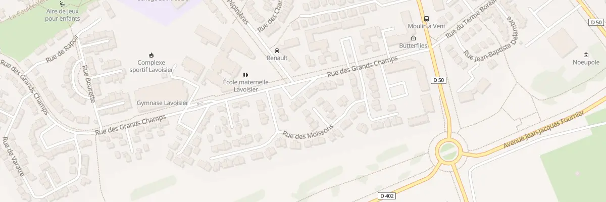 Plan du 150 Rue des Grands Champs à Lieusaint