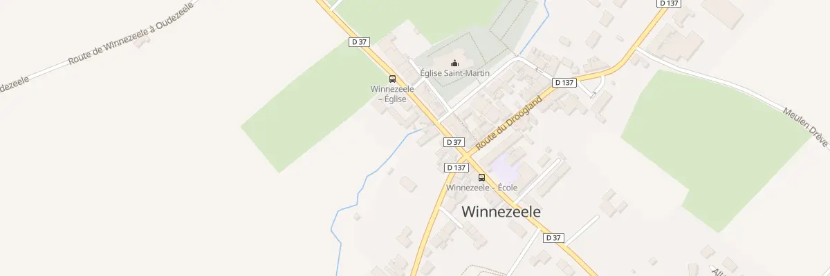 Plan du 39 Rte d’Herzeele à Winnezeele