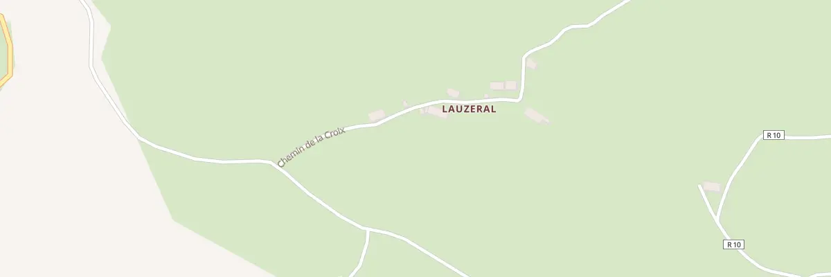 Plan du 5022 Lauzeral à La Monselie