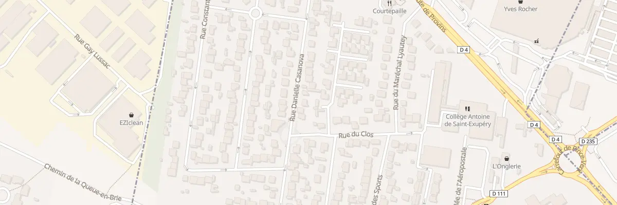 Plan du 49 Rue Danielle Casanova à Ormesson-sur-Marne