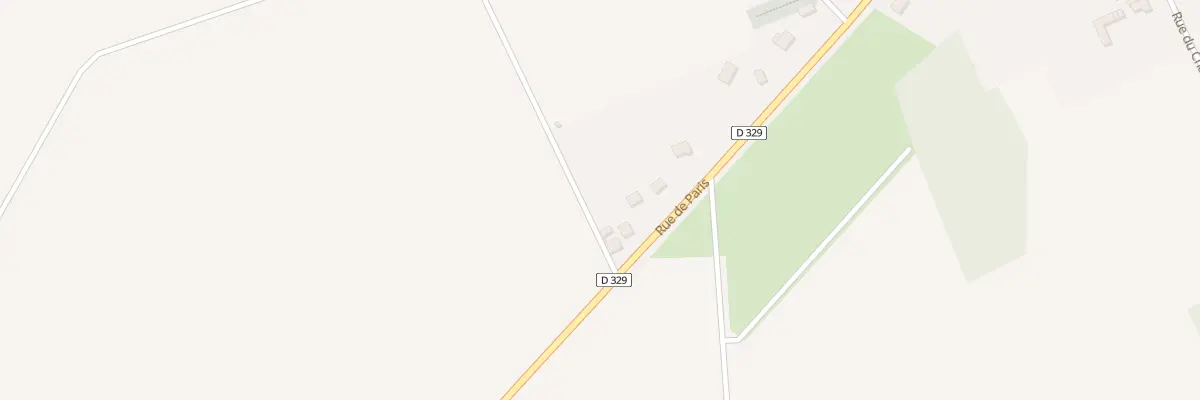 Plan du 798 Rue de Paris à Ayencourt