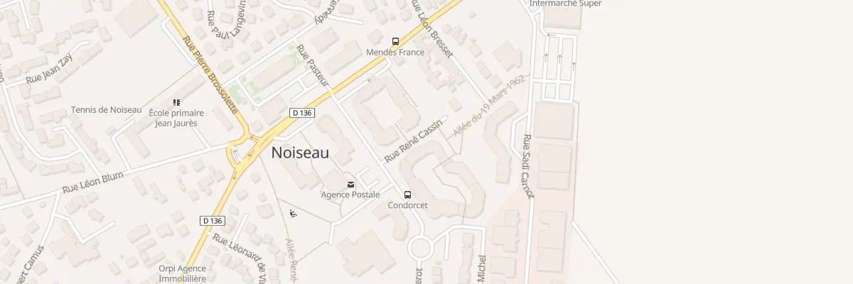 Plan du 4 Rue René Cassin à Noiseau