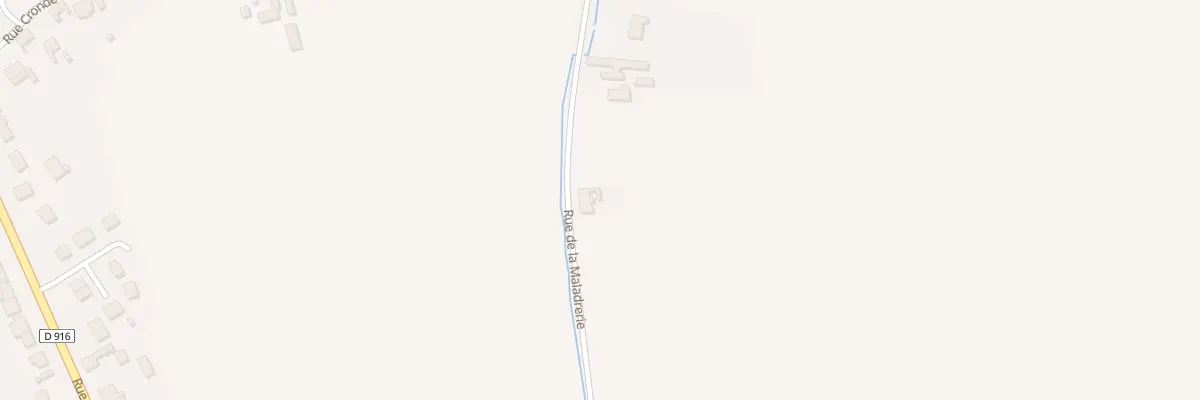 Plan du 405 Rue de la Maladrerie à Haverskerque
