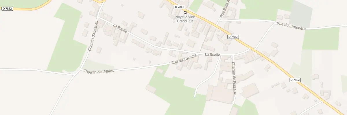 Plan du 11 Rle La Ruelle à Noyelle-Vion