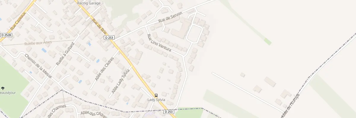 Plan du 17 Rue Lino Ventura à Mandres-les-Roses