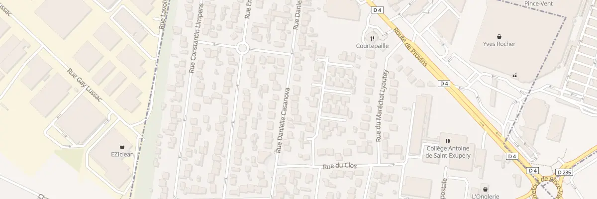 Plan du 39 Rue Danielle Casanova à Ormesson-sur-Marne