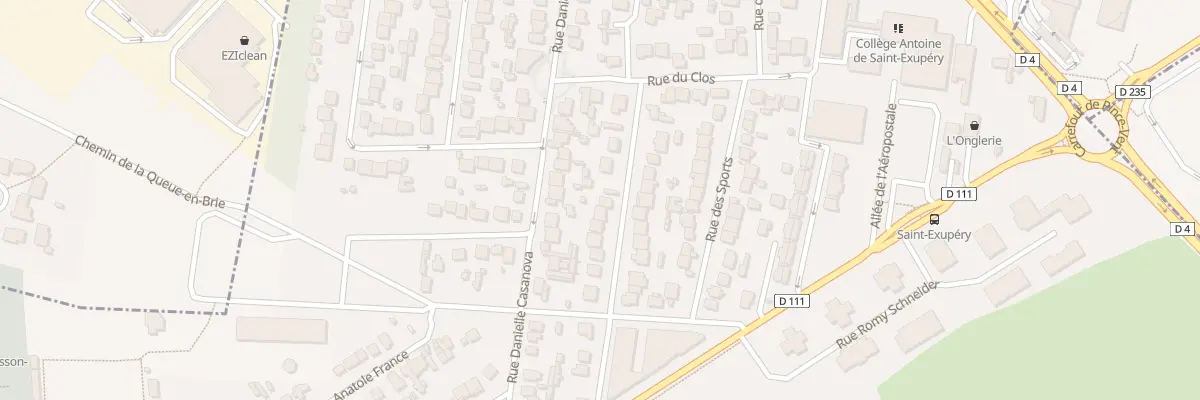 Plan du 12 Rue des Perdrix à Ormesson-sur-Marne