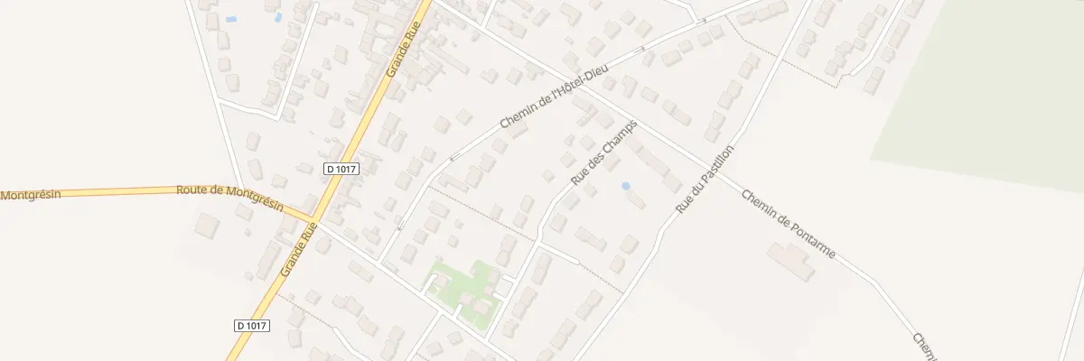 Plan du 8 Rue des Champs à Pontarmé