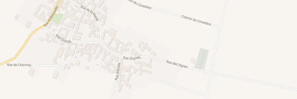 Plan du 33 Rue Grande à Ichy