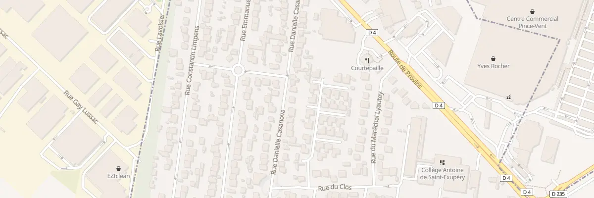 Plan du 31 Rue Danielle Casanova à Ormesson-sur-Marne