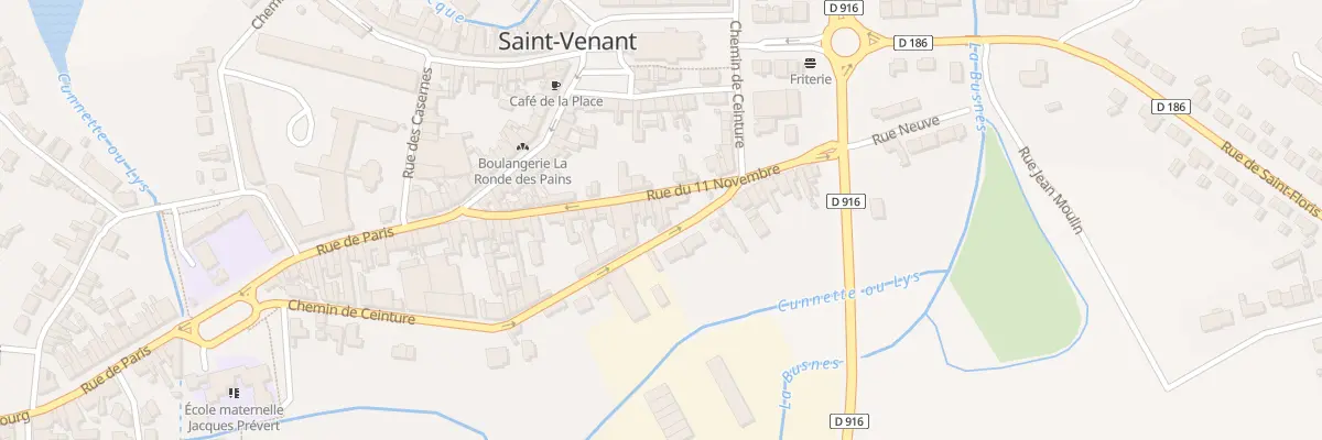 Plan du 26 Rue du 11 Novembre à Saint-Venant