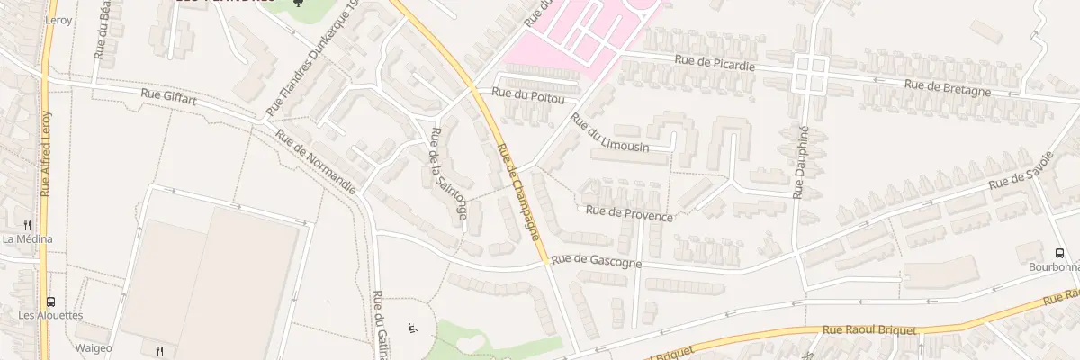 Plan du 219 Rue de Champagne à Bruay-la-Buissière