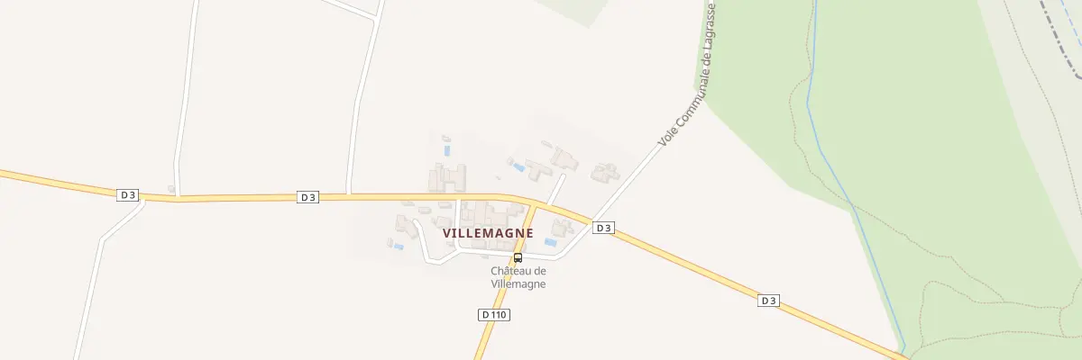 Plan du 337 Villemagne à Lagrasse
