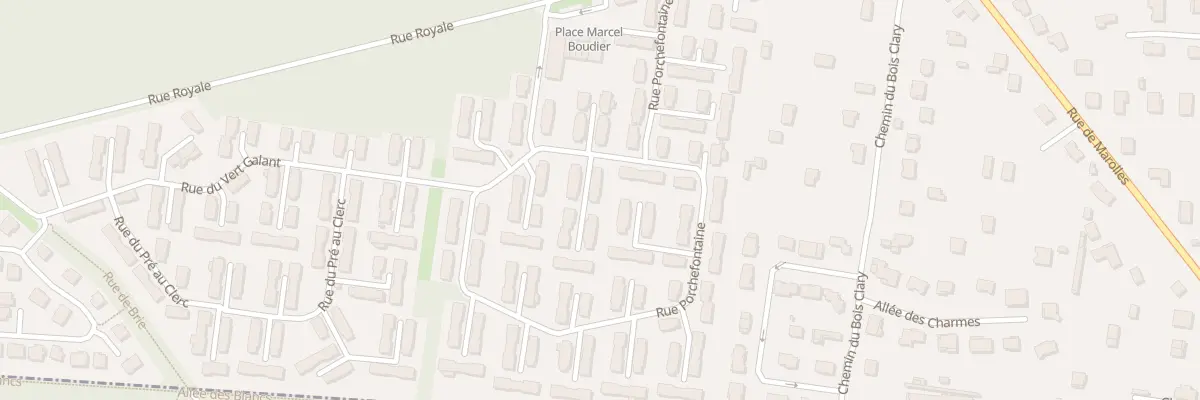 Plan du 84 Rue Porche-fontaine à Sucy-en-Brie