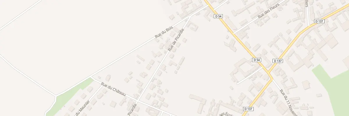 Plan du 17 Rue de Picardie au Plessier-Rozainvillers