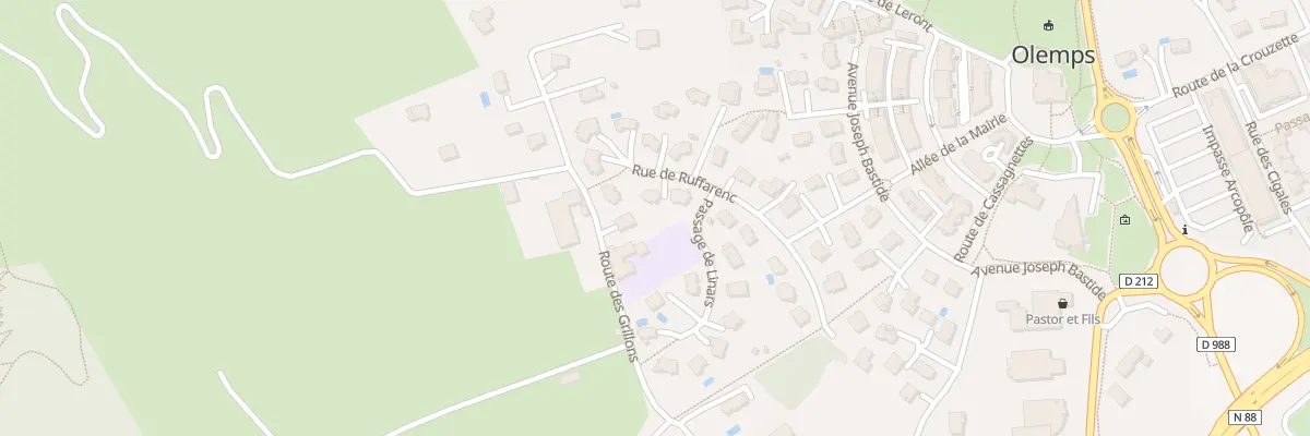 Plan du 4 Rue de Ruffarenc à Olemps