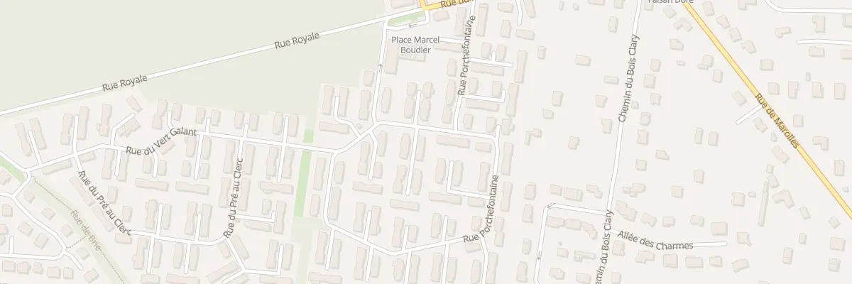 Plan du 86 Rue Porche-fontaine à Sucy-en-Brie